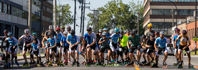 DÃ©part 42km 2022 Marathon Roller du Canada